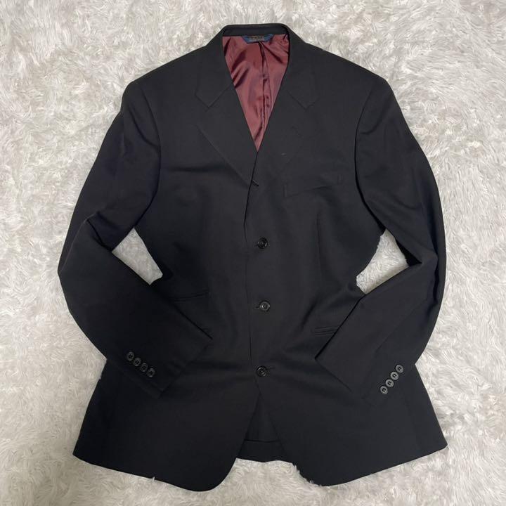 低価大人気 CHAPS セットアップ ウール ブラックM CX8Km-m71228323337 RALPH LAUREN スーツ 大得価爆買い