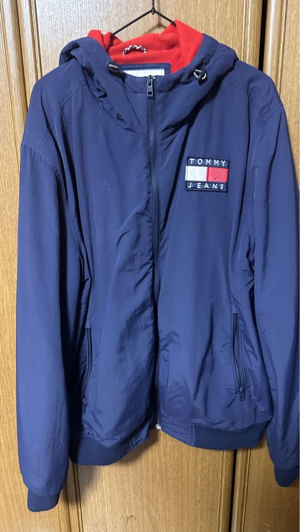TOMMY JEANS トミージーンズ パデッド ジップアップ ジャケット L
