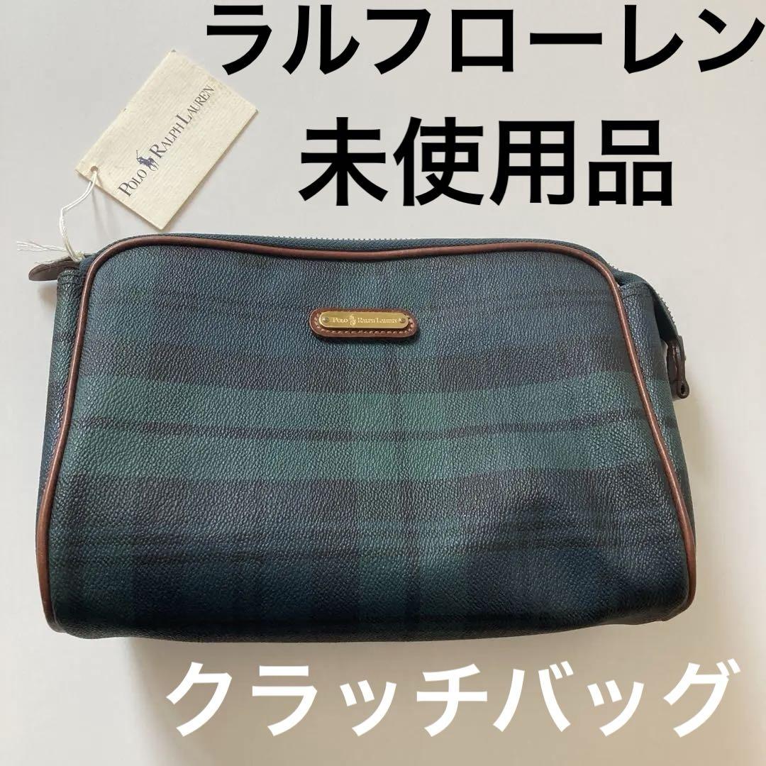 ラルフローレン　クラッチバッグ　ハンドバッグ　デッドストック　新品未使用　鞄　美