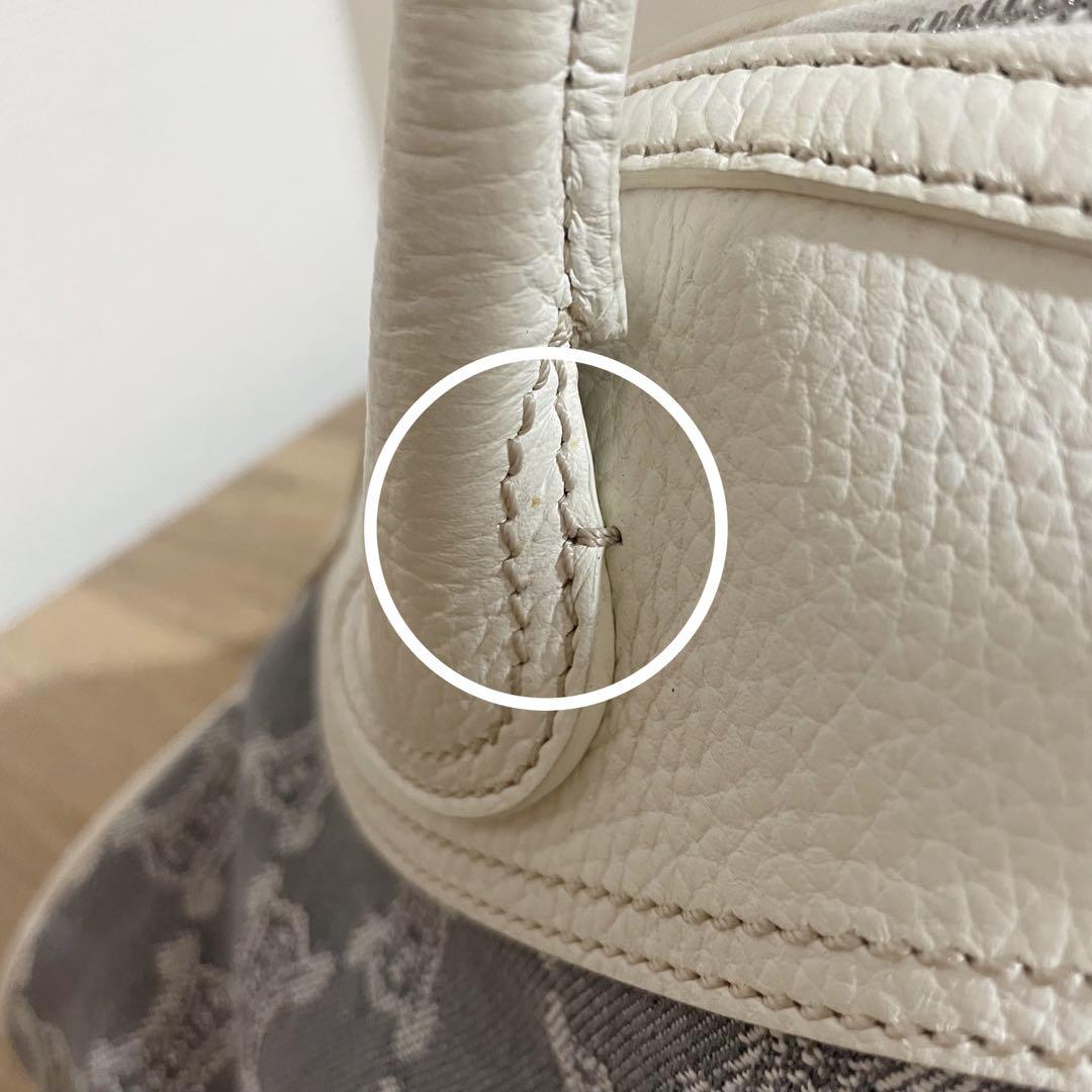 《美品》CELINE デニムレザー ハンドバッグ