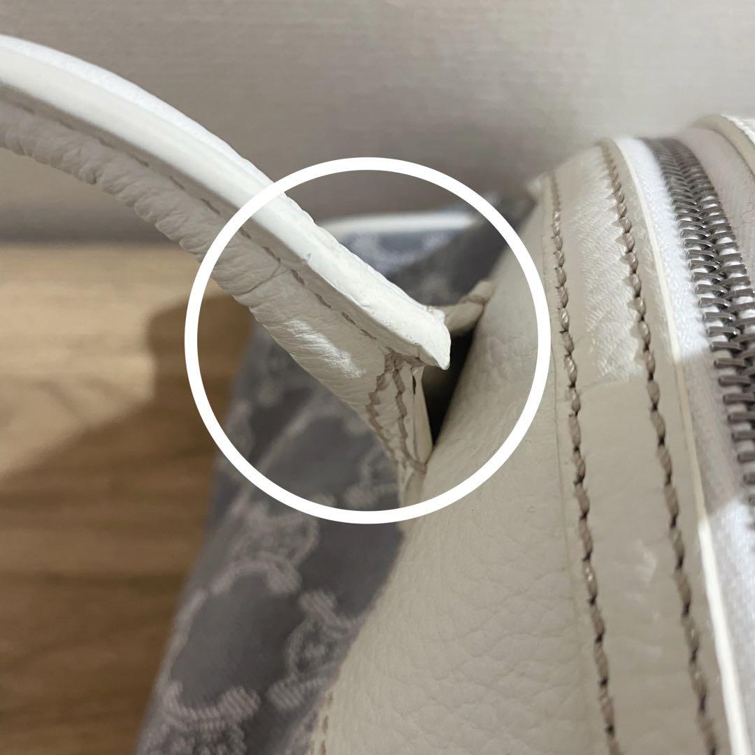 《美品》CELINE デニムレザー ハンドバッグ