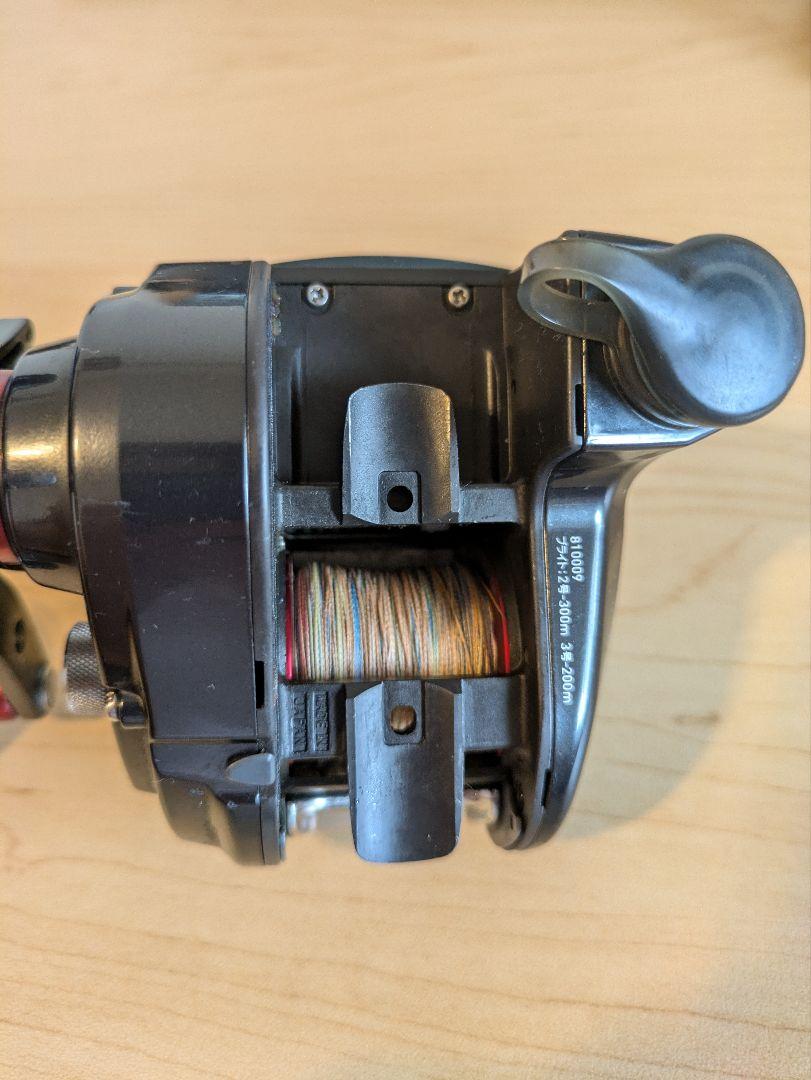 再出品 電動リール SEABORG 200J シーボーグ オーバーホール済み