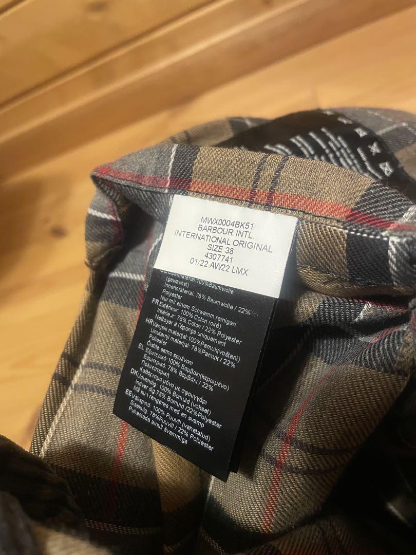 BARBOURバブアー インターナショナル ワックス　ジャケット
