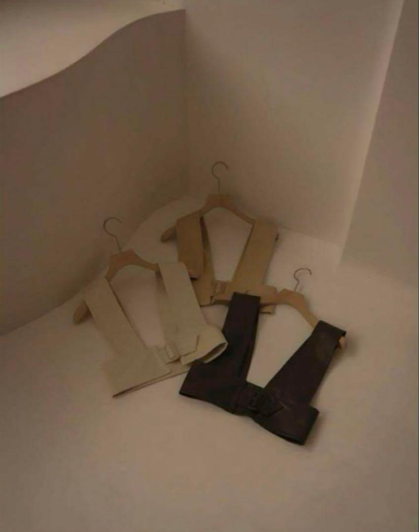 【ぷぴん】eaphi fake leather belt bustier