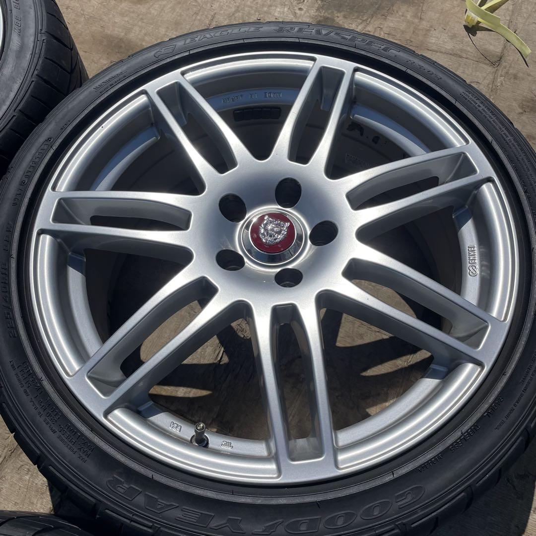 ENKEI SC05 18インチ 5H108 +40 中古4本セット