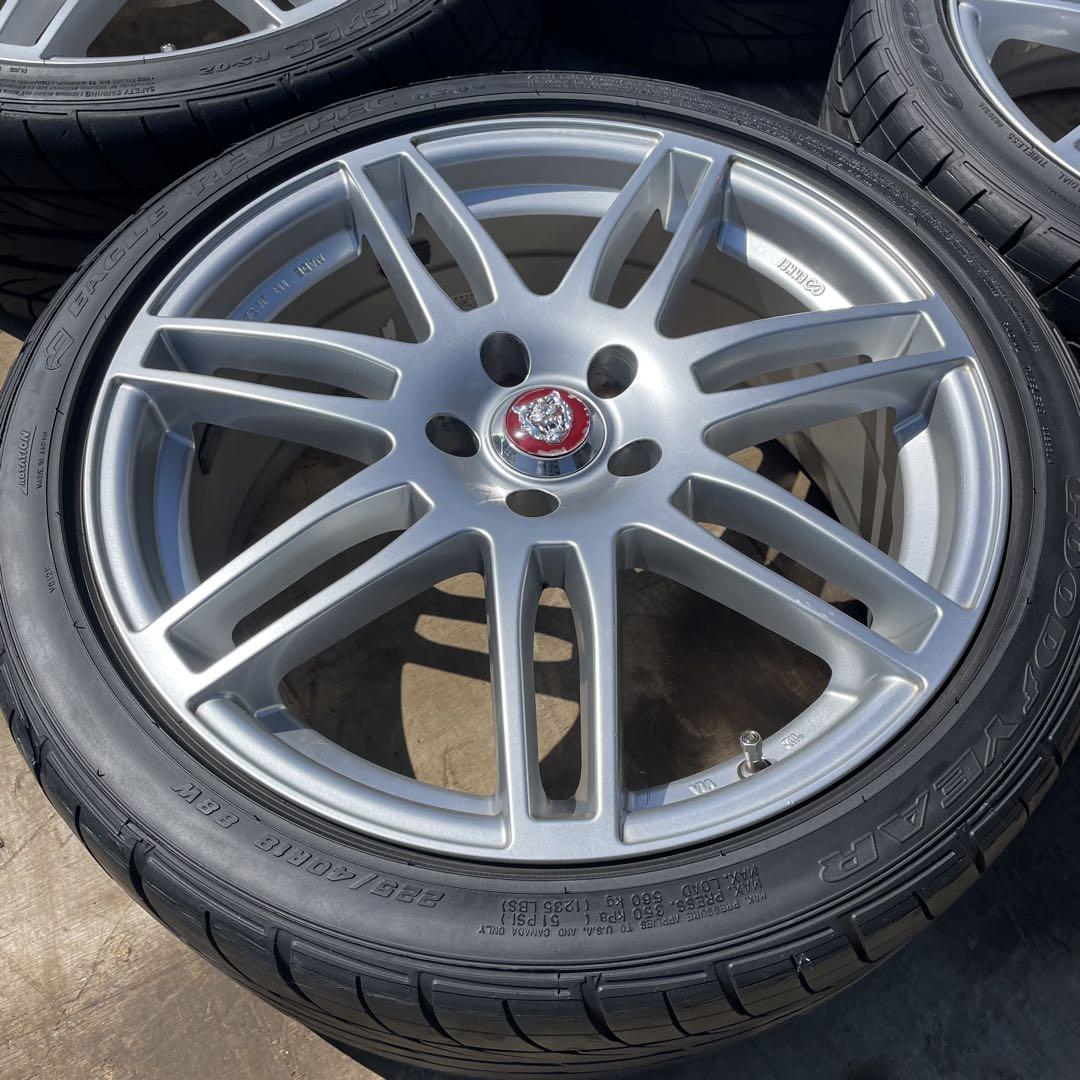 ENKEI SC05 18インチ 5H108 +40 中古4本セット