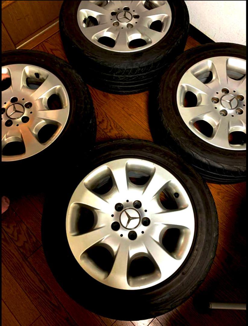 ベンツ　YOKOHAMAタイヤホイール4本セット