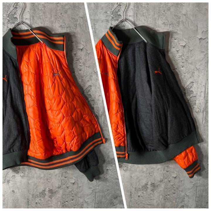 プーマ　PUMA　リバーシブル　肉厚パデットジャケット　ヒットユニオン　中綿　L