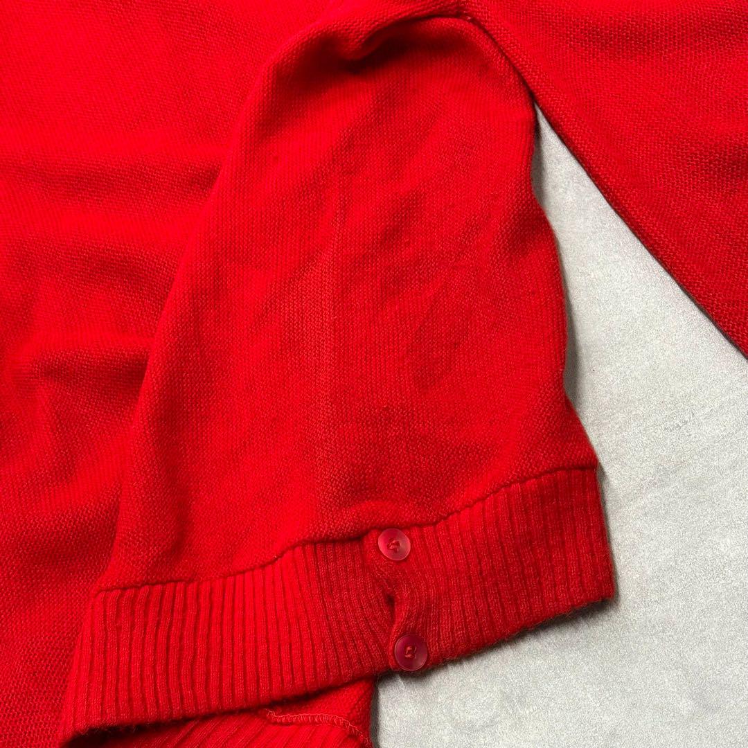 50s 60s vintage knit sweater Vライン DM539