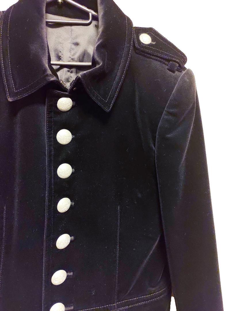 即納超歓迎 試着のみ ナポレオンベロアコート 44 ELOAR-m71245666607 STUD HOMME 限定品在庫