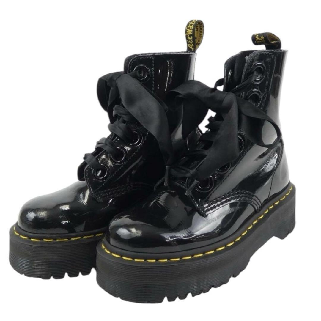 最終価格Dr.Martens MOLLY 6ホール 厚底ブーツ UK6 25cm