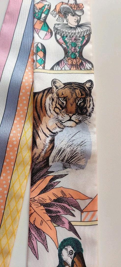 いただける HERMES ツイリーエルメス スカーフ SrNum-m71249970245 2022 新作 ポスト