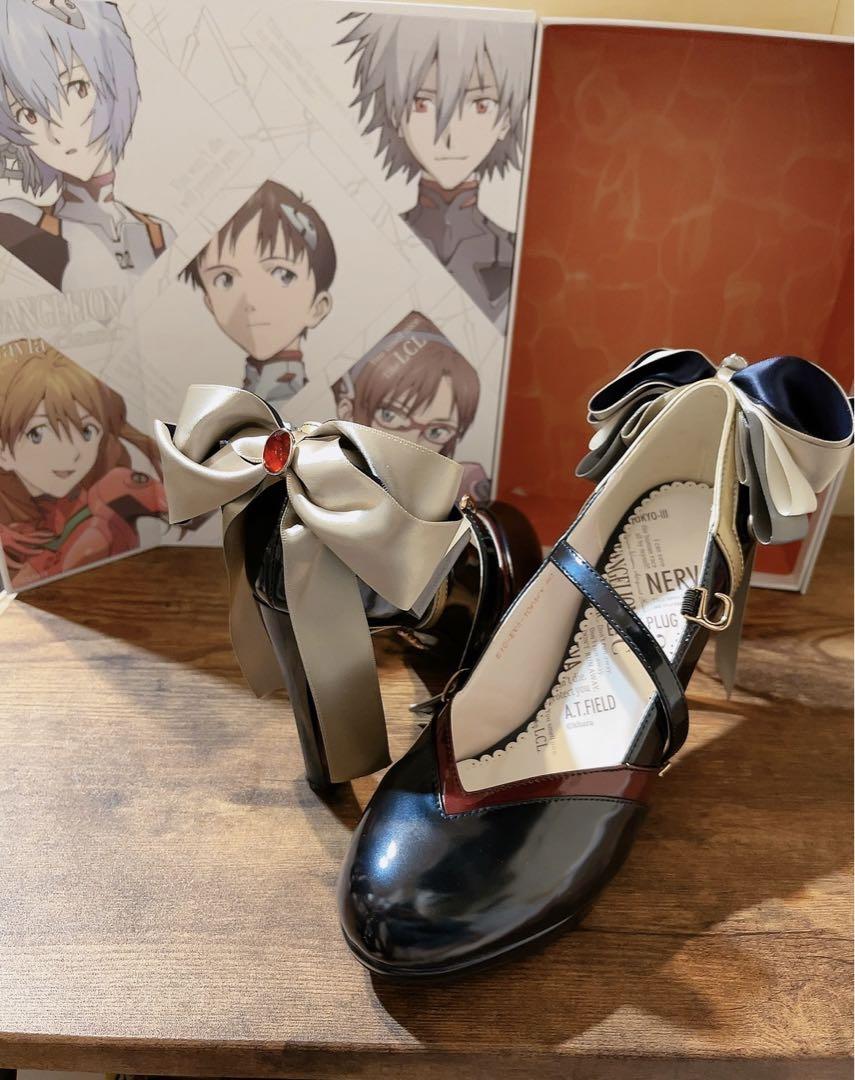 MAYLA エヴァンゲリオン　渚カヲル　パンプス　サイズ37 MAYLA エヴァンゲリオン渚カヲルパンプスサイズ37