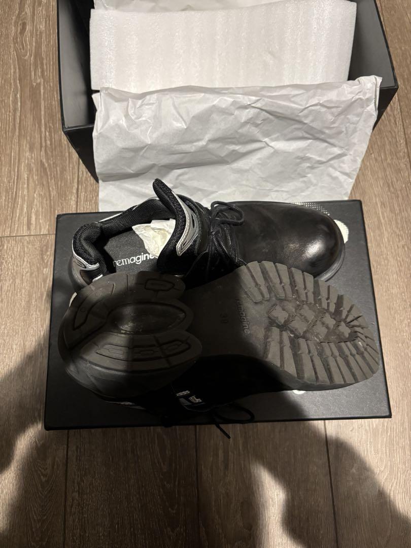 靴 remagine Starting bigger derby shoes 39