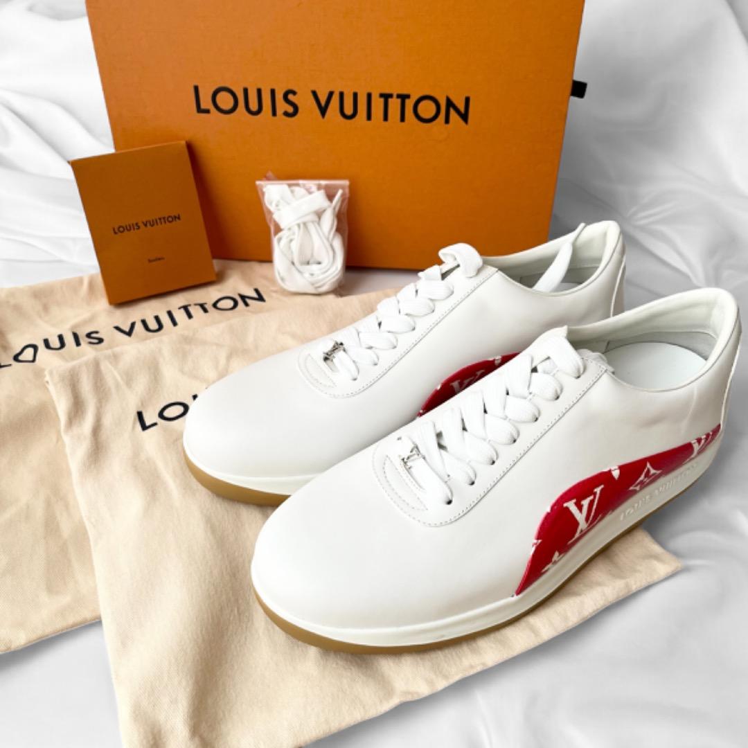 未使用品 ルイヴィトン シュプリーム ランアウェイ スニーカー 靴 ランナウェイ