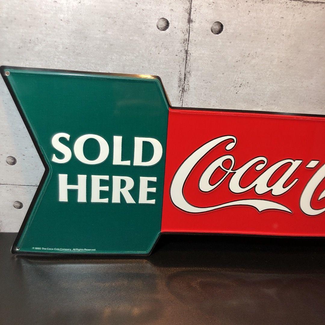人気人気SALE 90年 コカコーラ Coca-Cola メタルサイン 看板 自動販売機看板 hjum6-m71253297984 大得価2022