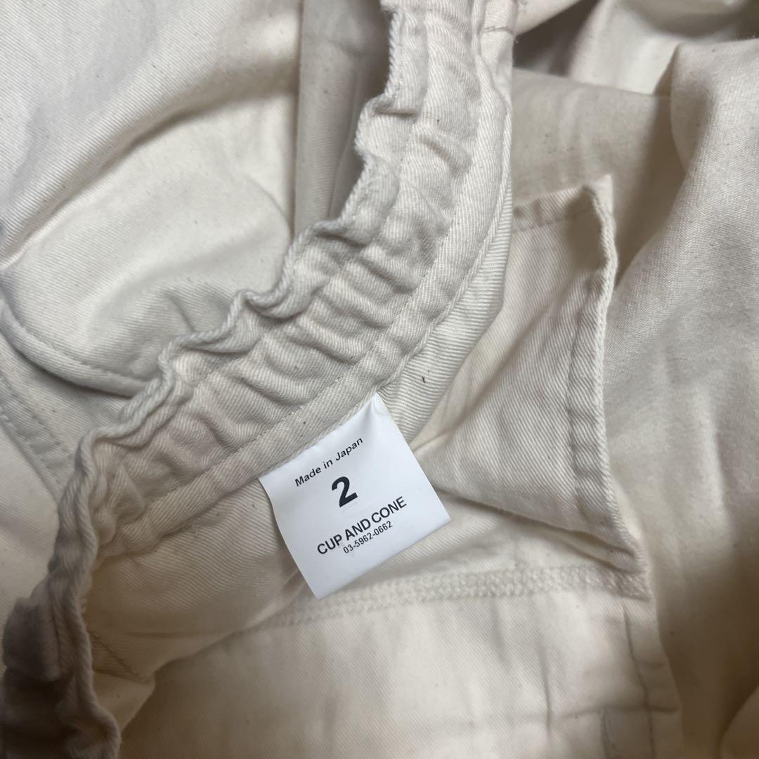 パンツ cup and cone Twill Baggy Pants