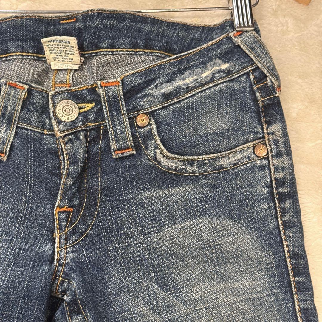 【美品】TRUE RELIGION #502 サイズ26 デニムパンツ