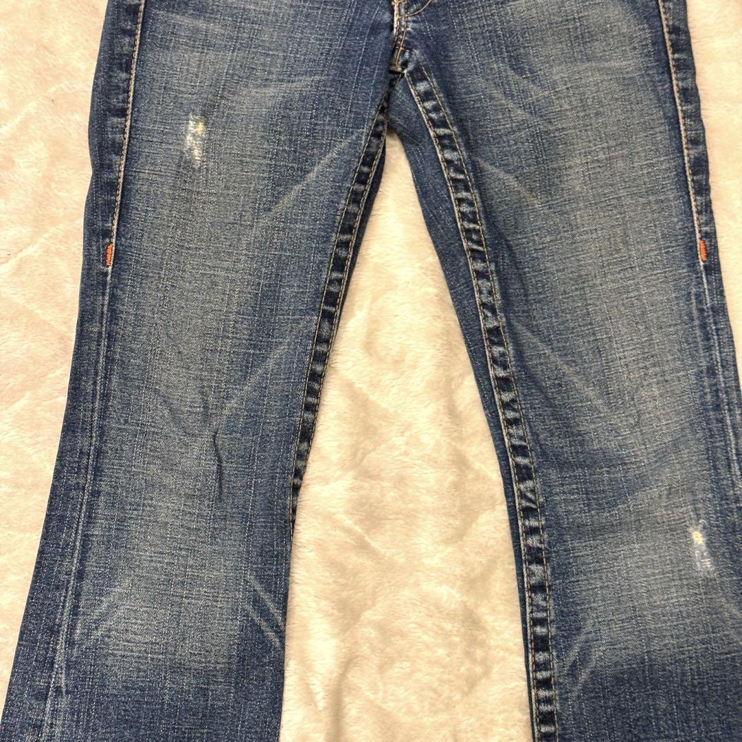 【美品】TRUE RELIGION #502 サイズ26 デニムパンツ