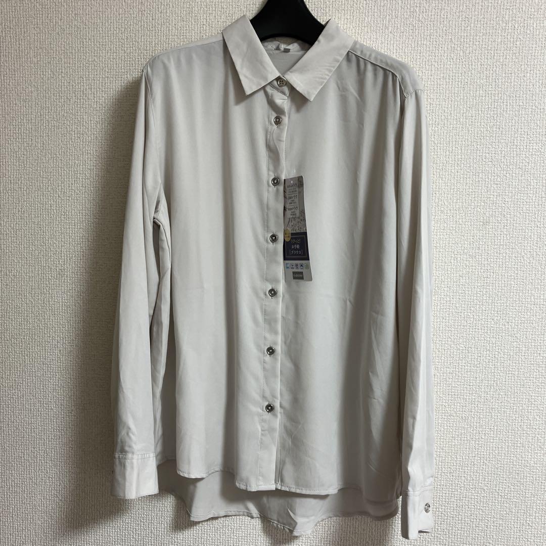 ★【新品未使用】アルチビオ UVカット 長袖シャツ 新品UVカット長袖シャツ ライトベージュ 抗菌防臭 - メルカリ