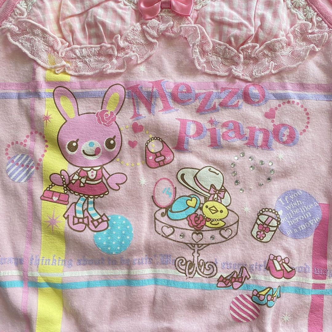 メゾピアノ タンクトップ ミミポポ レトロ 110cm メゾピアノ タンクトップ ミミポポ レトロ 110cm - メルカリ