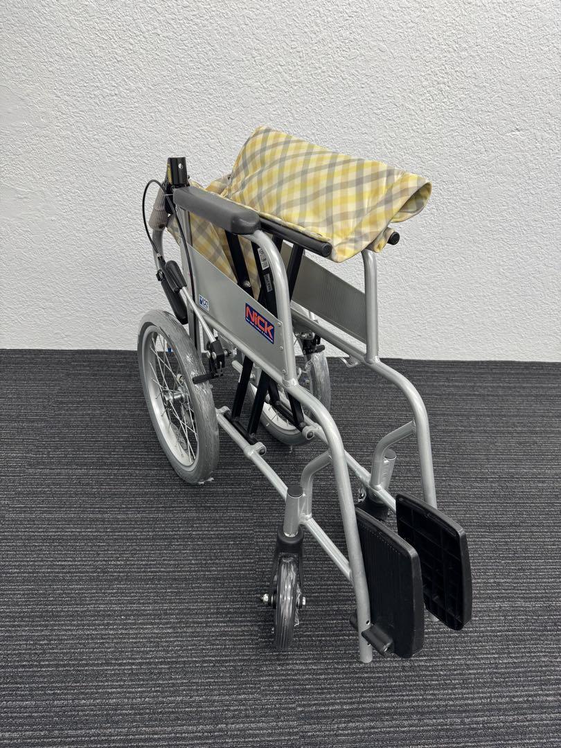MIKI ミキ　介助用車いす　車椅子　ニック　NKC-1 軽量　介護用品