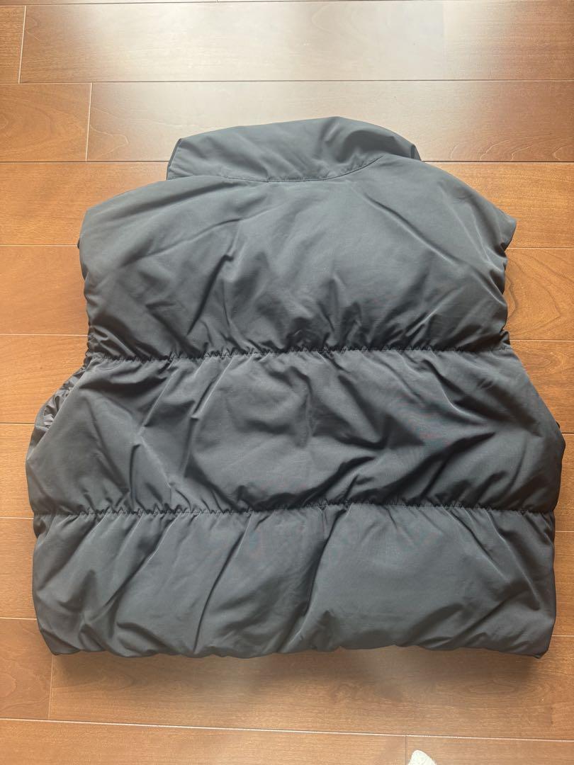【新品】UNIQL:C ダウンクロップドベスト　Lサイズ　ブラック