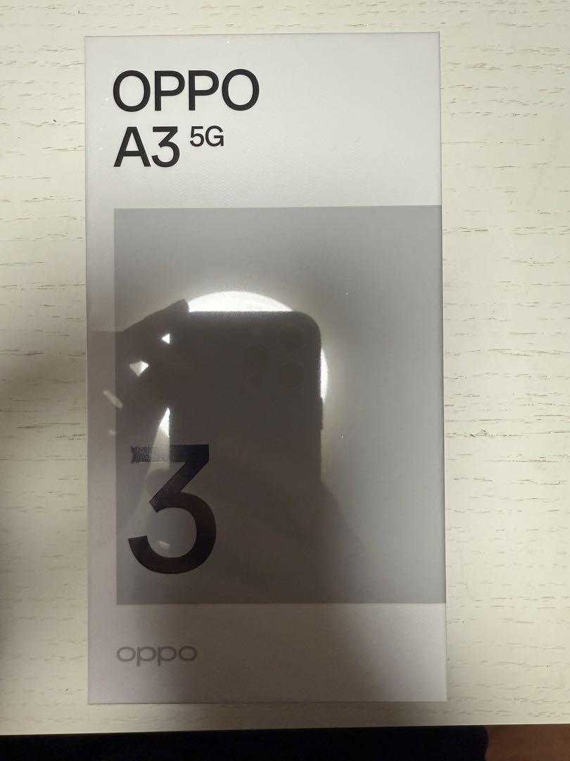 OPPO A3 5G パープル　新品未開封