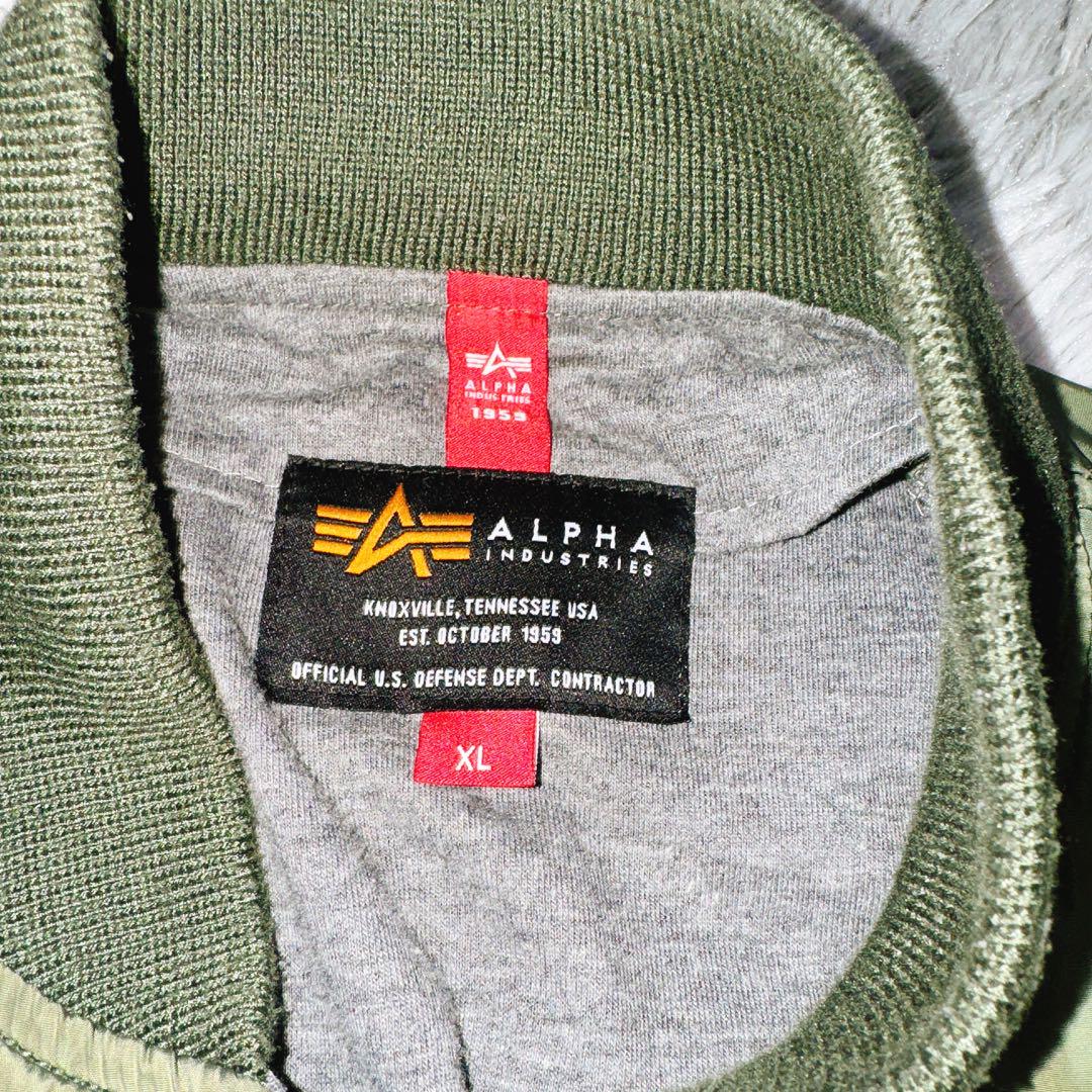 ALPHA アルファインダストリーズ MA-1 XL　フライトジャケット