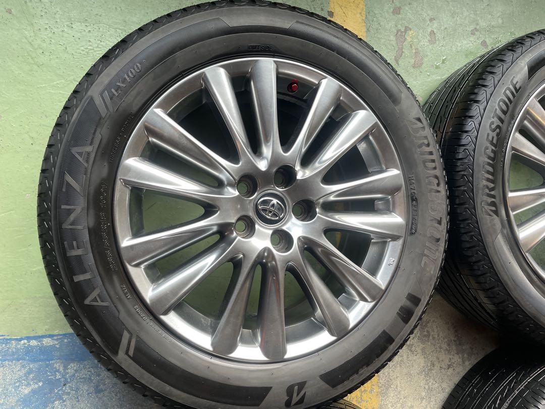 60系ハリアー純正タイヤホイールセット 235/55r/18 バリ山