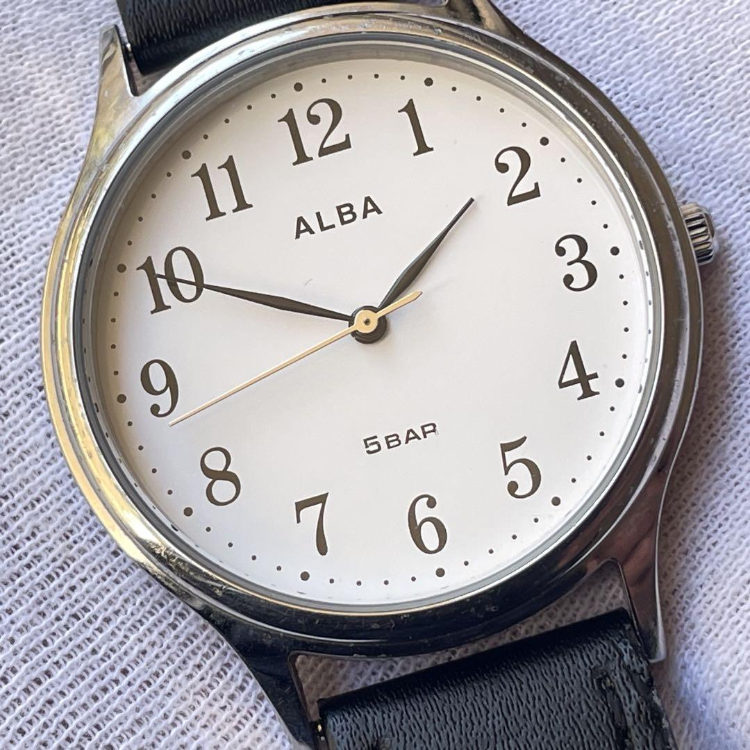 SEIKO ALBA VJ21-KCG0 QUARTZ メンズクォーツ.