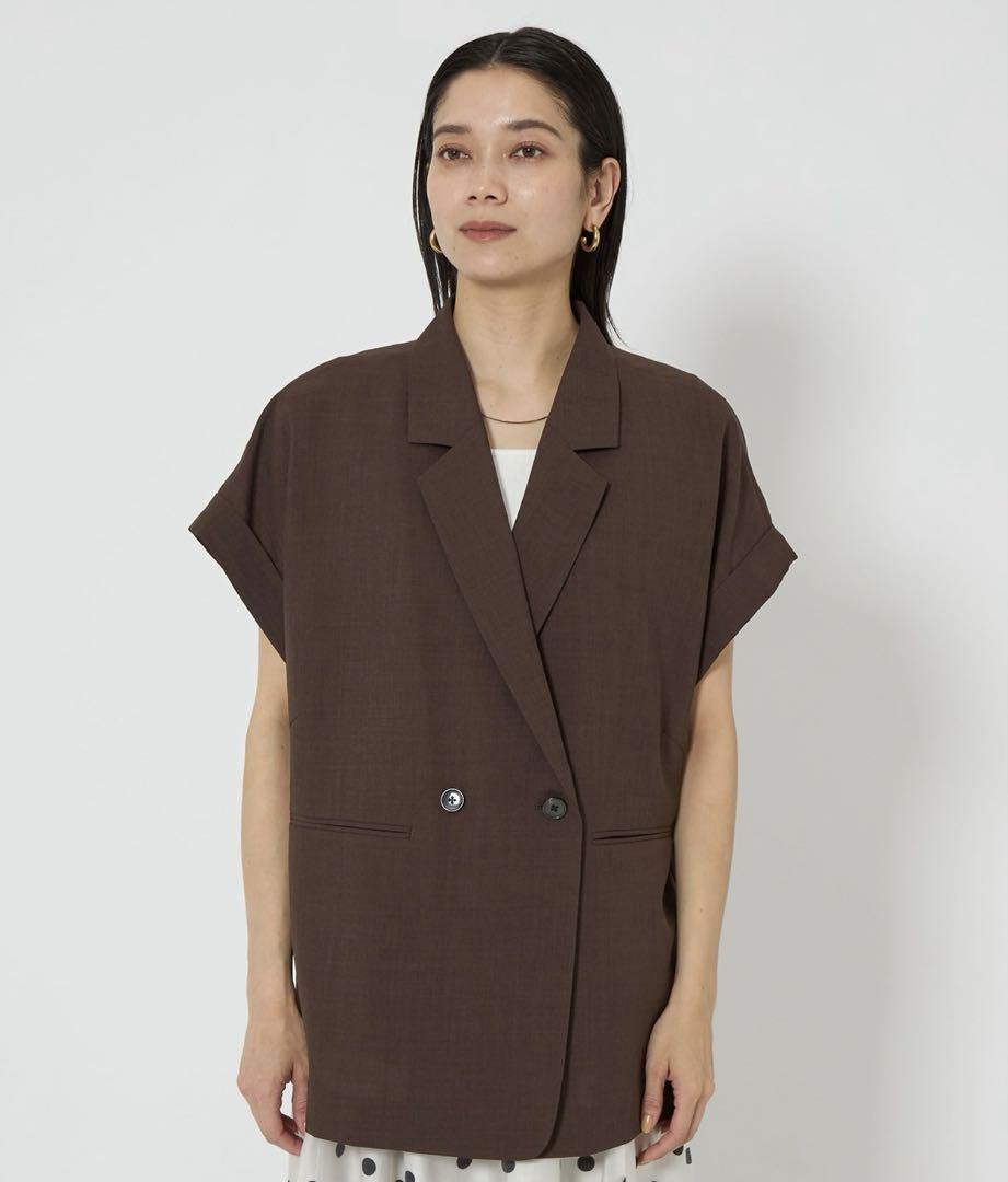 新品未使用green label relaxing フレンチスリーブジャケット