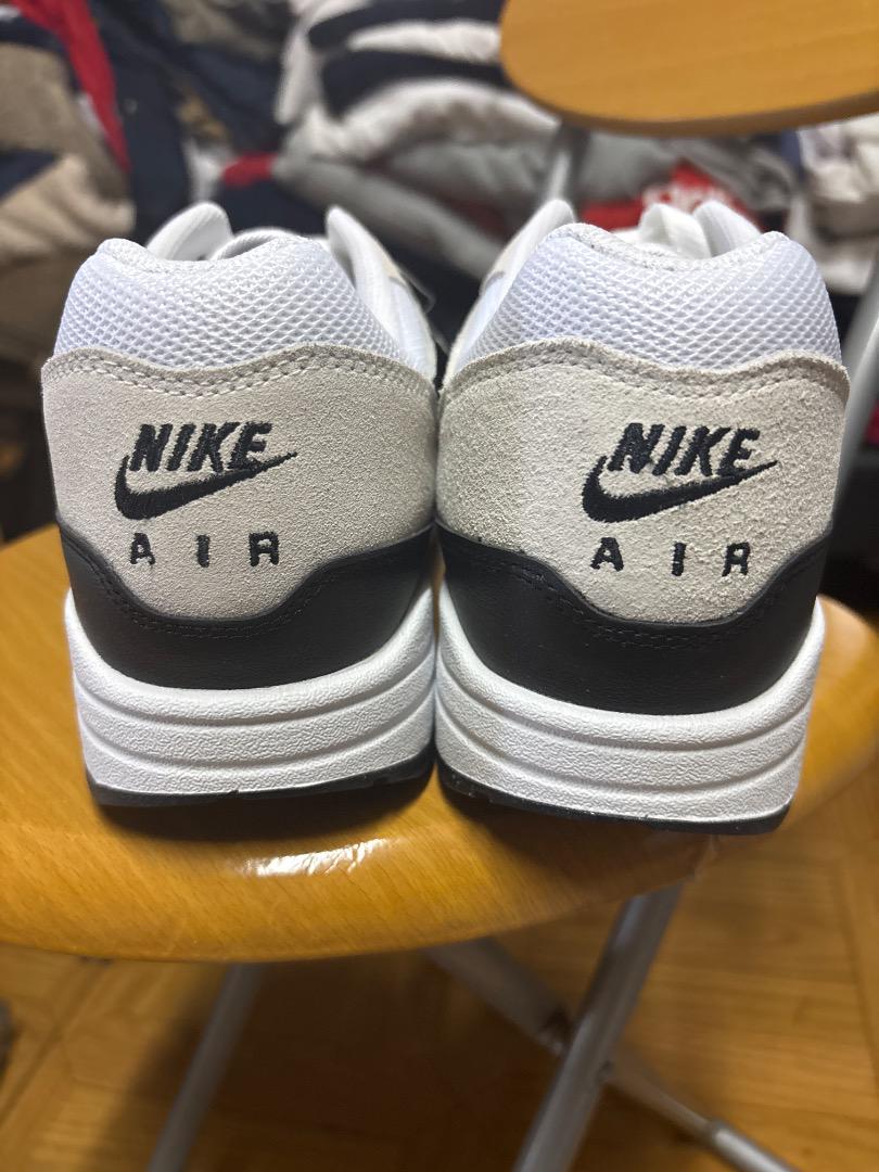 Nike Air Max 1 ホワイト/ブラック　パンダ　レザー 国内10月5日発売予定】 ナイキ エアマックス1 