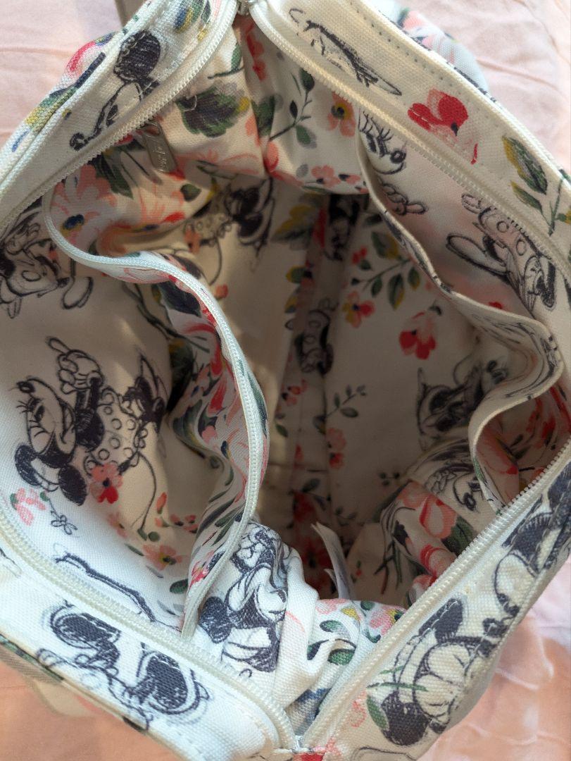 【Disney×CathKidston】ショルダーバッグ　ミッキー　コラボ