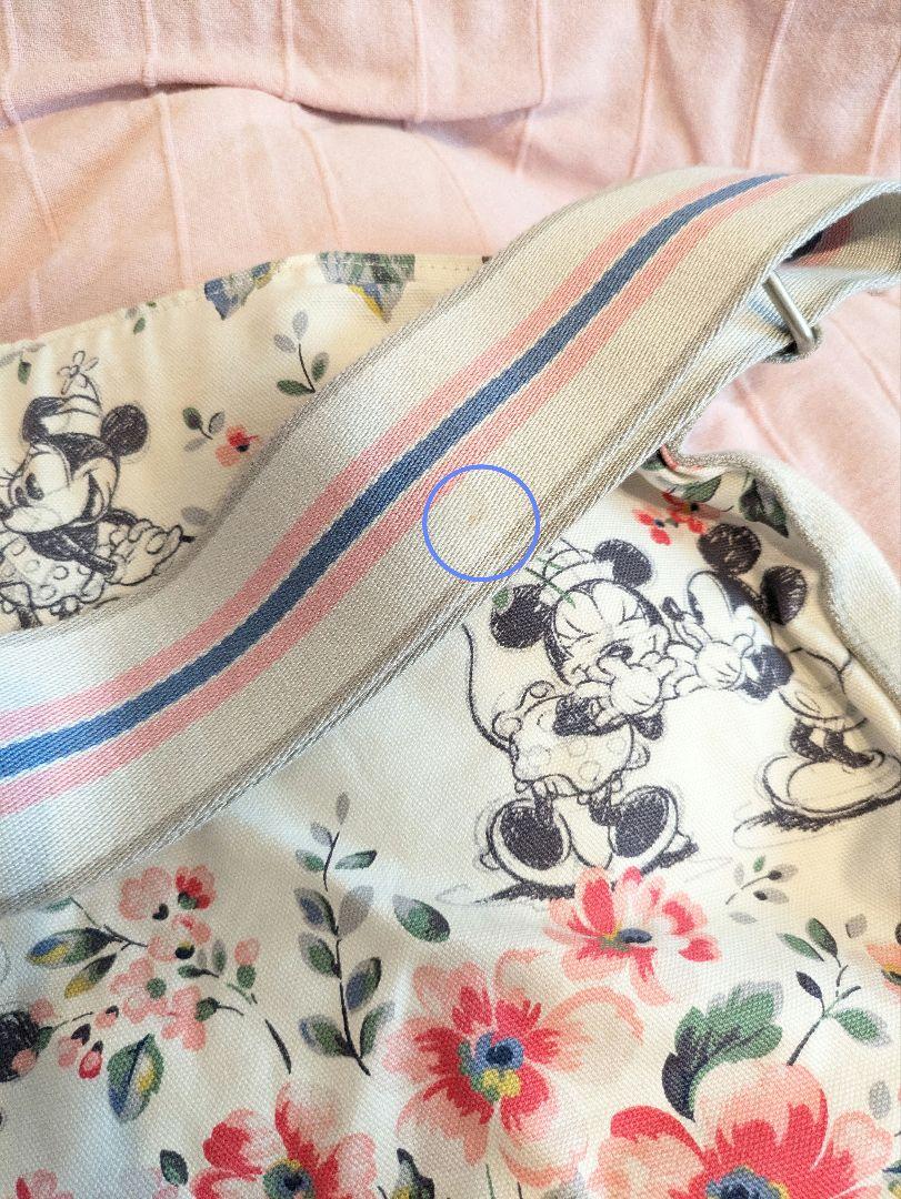 【Disney×CathKidston】ショルダーバッグ　ミッキー　コラボ
