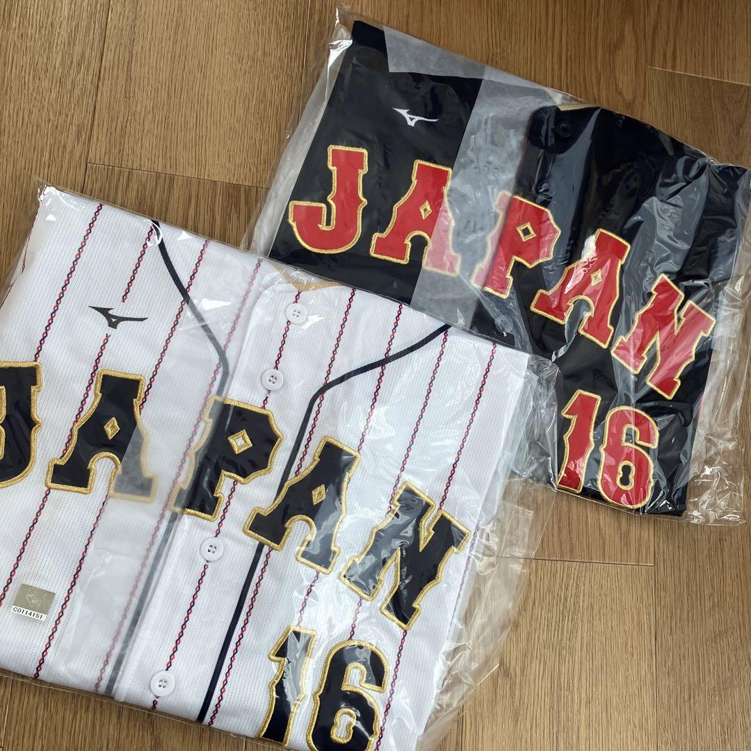☆WBC2023☆大谷翔平ユニフォーム刺繍2点セット