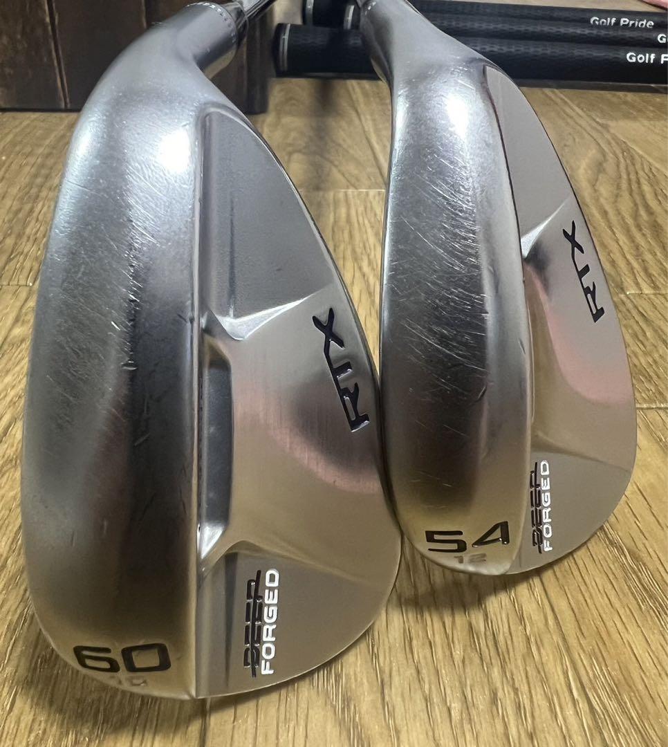 RTX DEEP FORGED ウェッジ 2本セット(54°、60°) クラブ