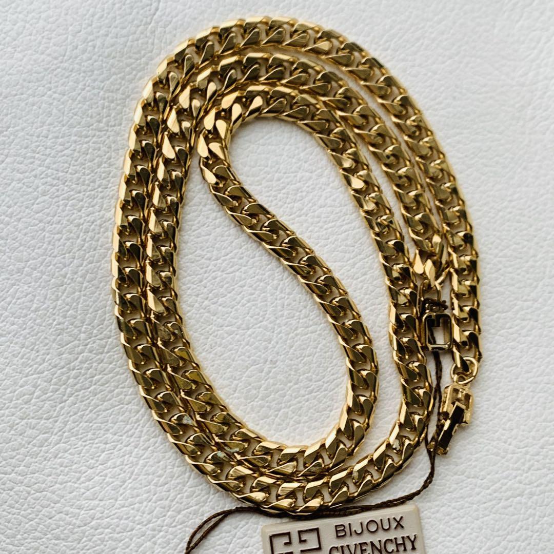 極美品 タグ付き GIVENCHY ジバンシィ 喜平 デッドストック ネックレス