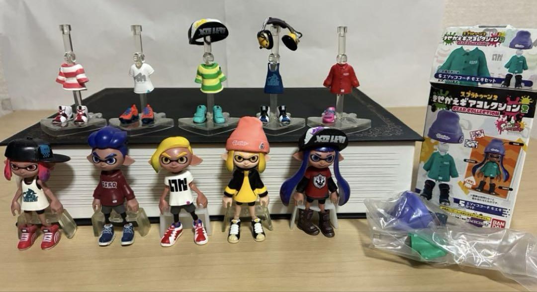 スプラトゥーン まとめ売り チョコエッグ 一番くじ きせかえギアコレクション
