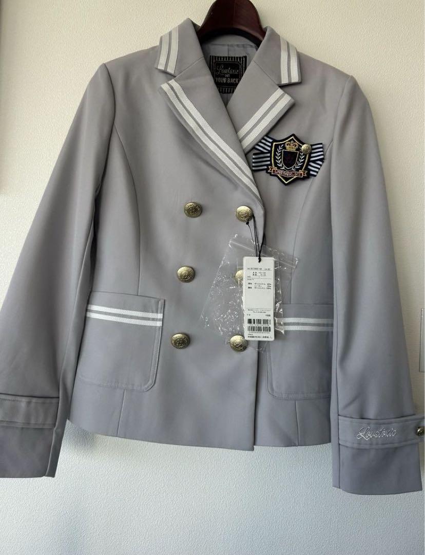 新品　LOVETOXIC ラブトキ 160 卒業式 卒服　グレー