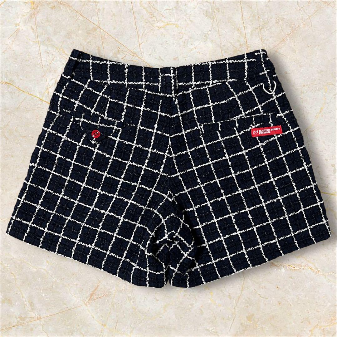 専用品! MASTER BUNNY EDITION shorts チェック柄 6 MASTER BUNNY チェック柄 ショートパンツ 0 紺白 - メルカリ