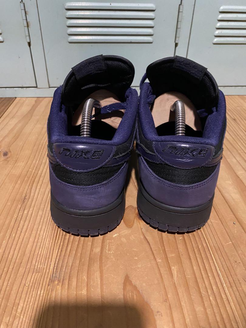 Nike Dunk ブラック/パープル スニーカー
