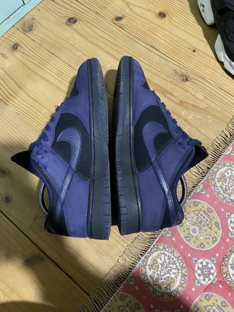 Nike Dunk ブラック/パープル スニーカー