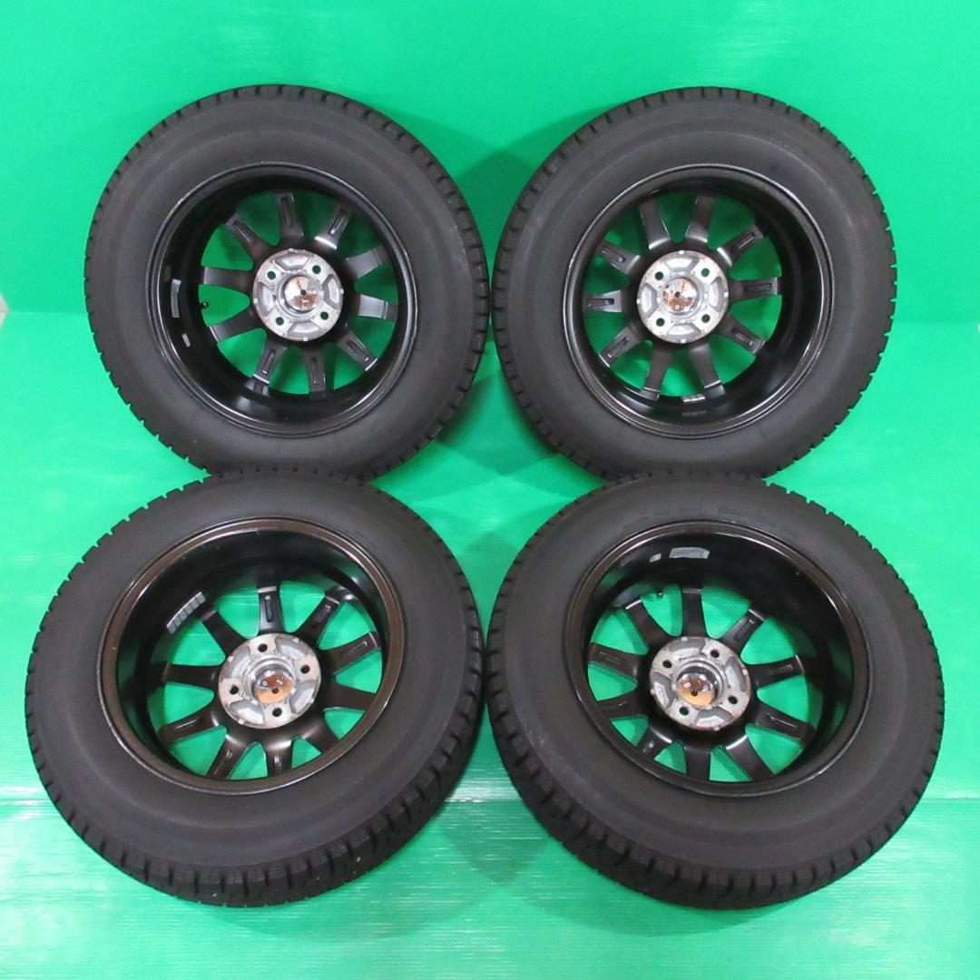 ヴィッツ 165/70R14 2023年バリ山スタッドレス アクア ポルテ 画像3