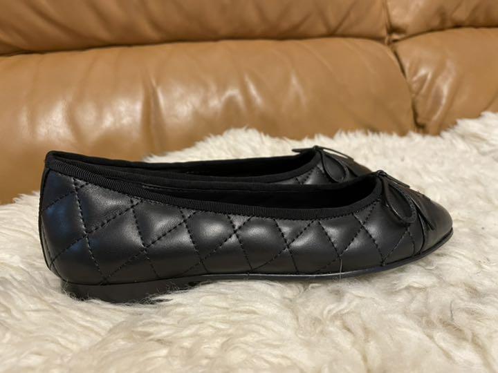 品質保証人気SALE 試着のみ CHANEL バレエシューズ ラムスキン バレリーナ 37C WTmz2-m71277293227 本物保証お得