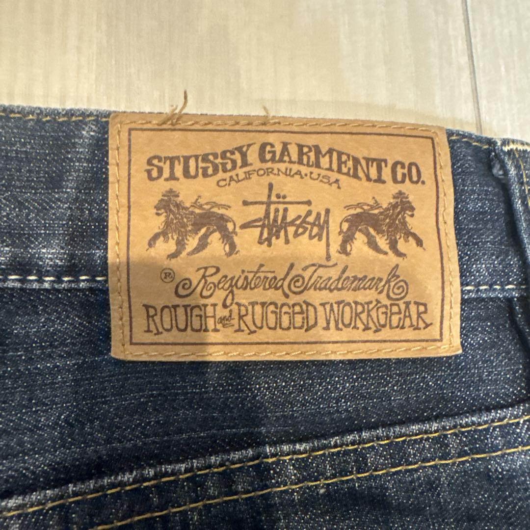 stussyクラウン＆シャネルロゴ　デニムパンツ