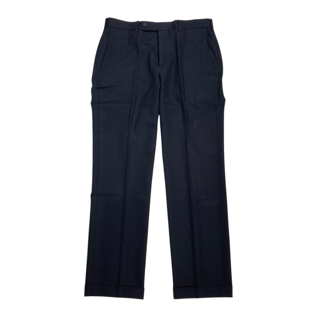 12M608◯ TAKEO KIKUCHI 総裏 紺色 スーツ セットアップ M