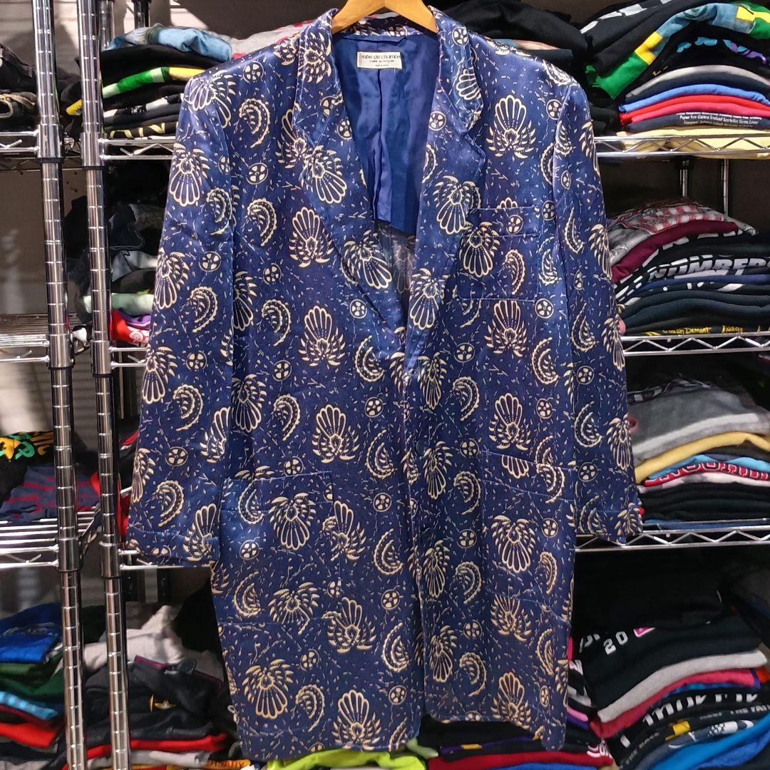 COMME des GARCONS ローブドシャンブル 総柄テーラードジャケット SIZE COMME des GARCONS