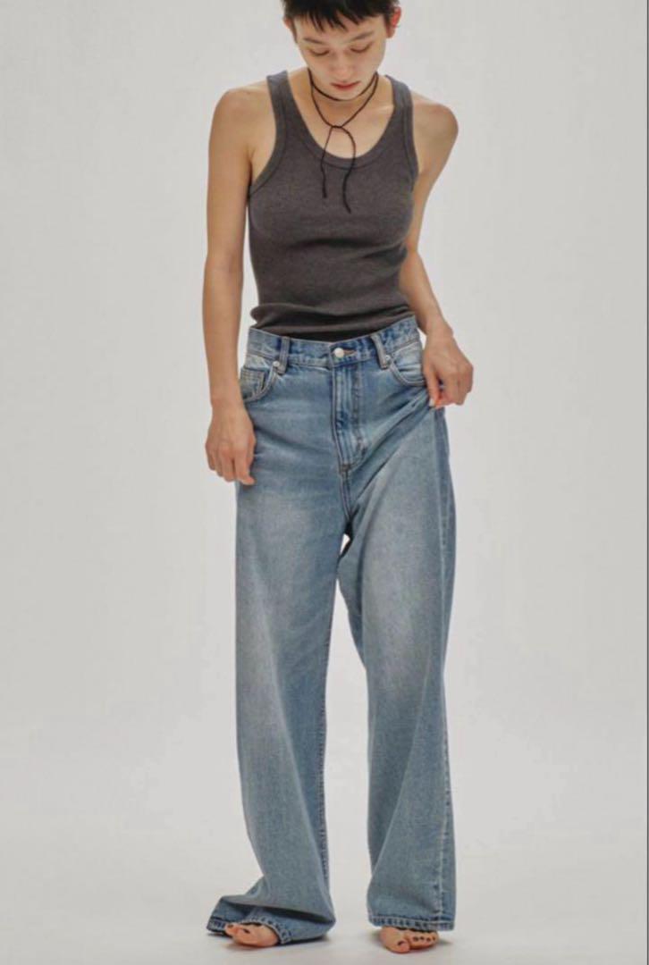 TODAYFUL Cary's Denim インディゴブルー　25 TODAYFUL cary's denim デニム 25インチ インディゴブルー