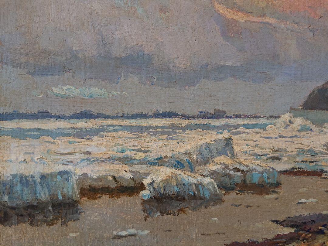 本物保証】 ロシア油彩絵画 風景画 /月光荘 原画 油絵 本物保証】 ロシア油彩絵画 風景画 /月光荘 原画 油絵